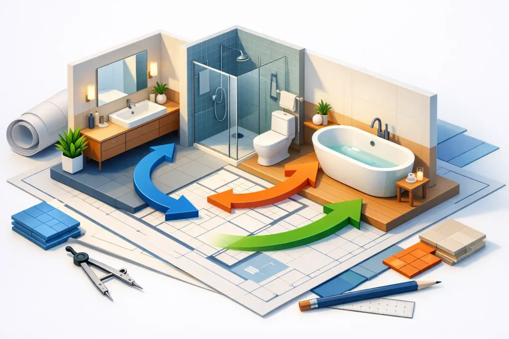 Bathroom Layout Planning Guide for Better Flow