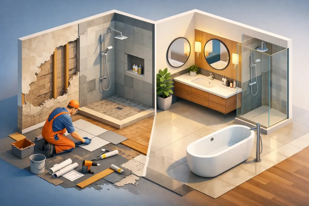 Complete Bathroom Renovations Done Right