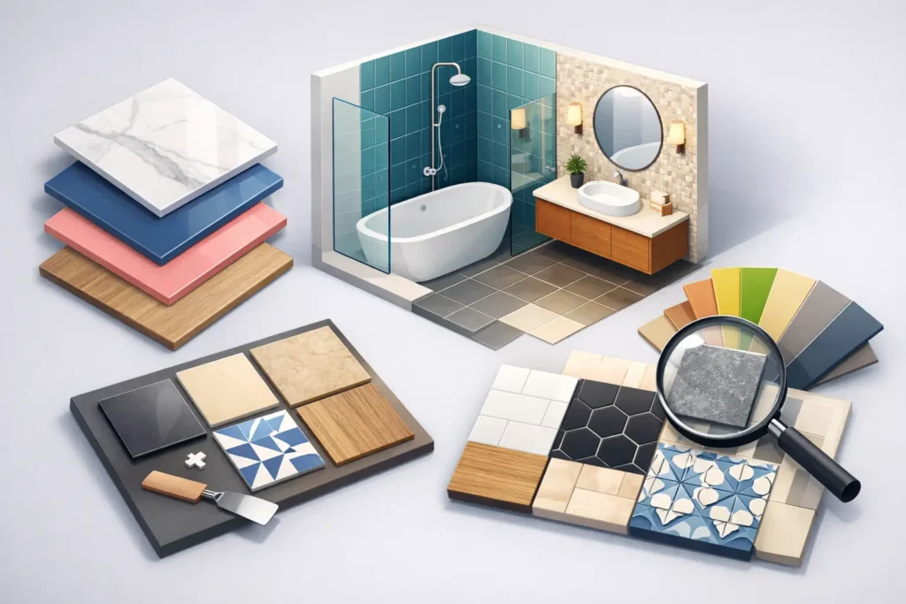 How to Choose Bathroom Tiles Wisely