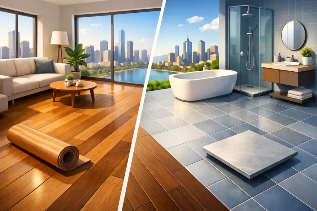Timber Flooring vs Tiles for Melbourne Homes