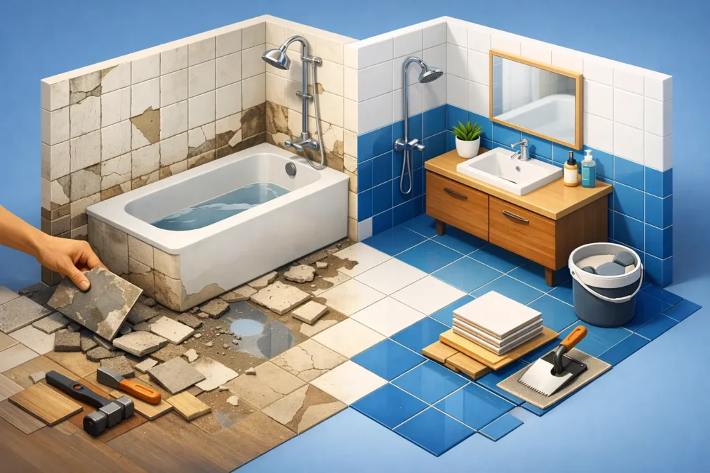 When Should Bathroom Tiles Be Replaced at Home?